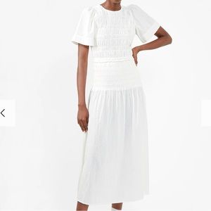 NWT Apiece Apart Siempre Smock Maxi, size M.